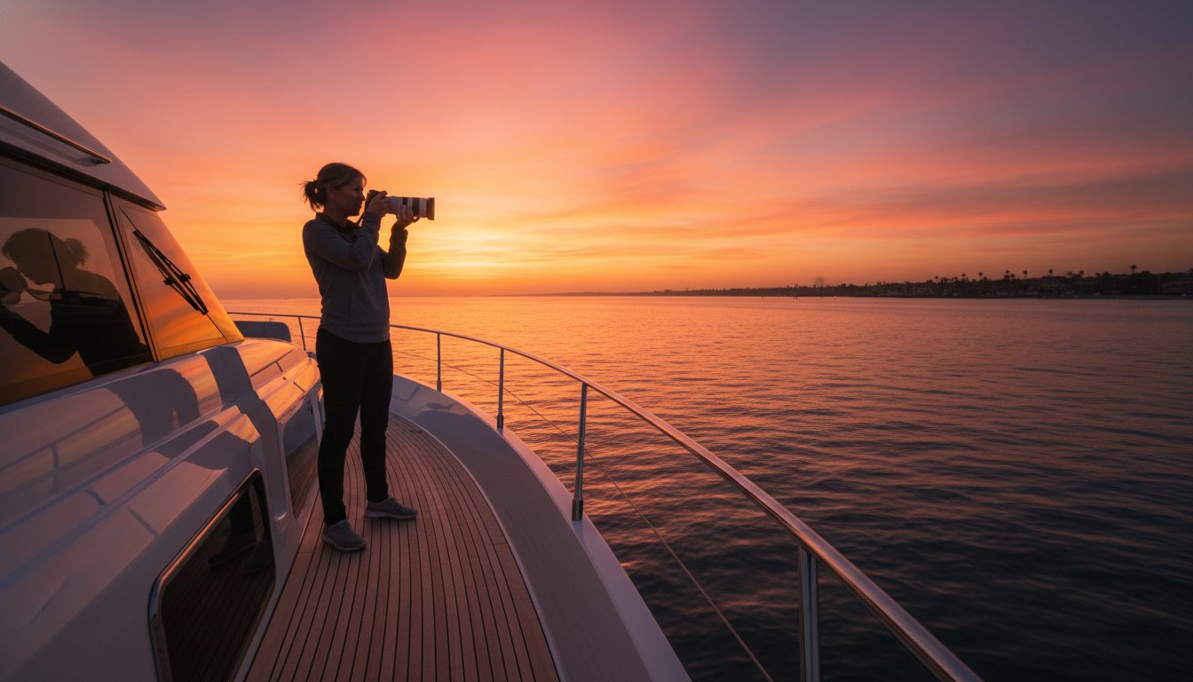 Sunset Cruise Photography Tips: Capturing the Golden Hour on the Water