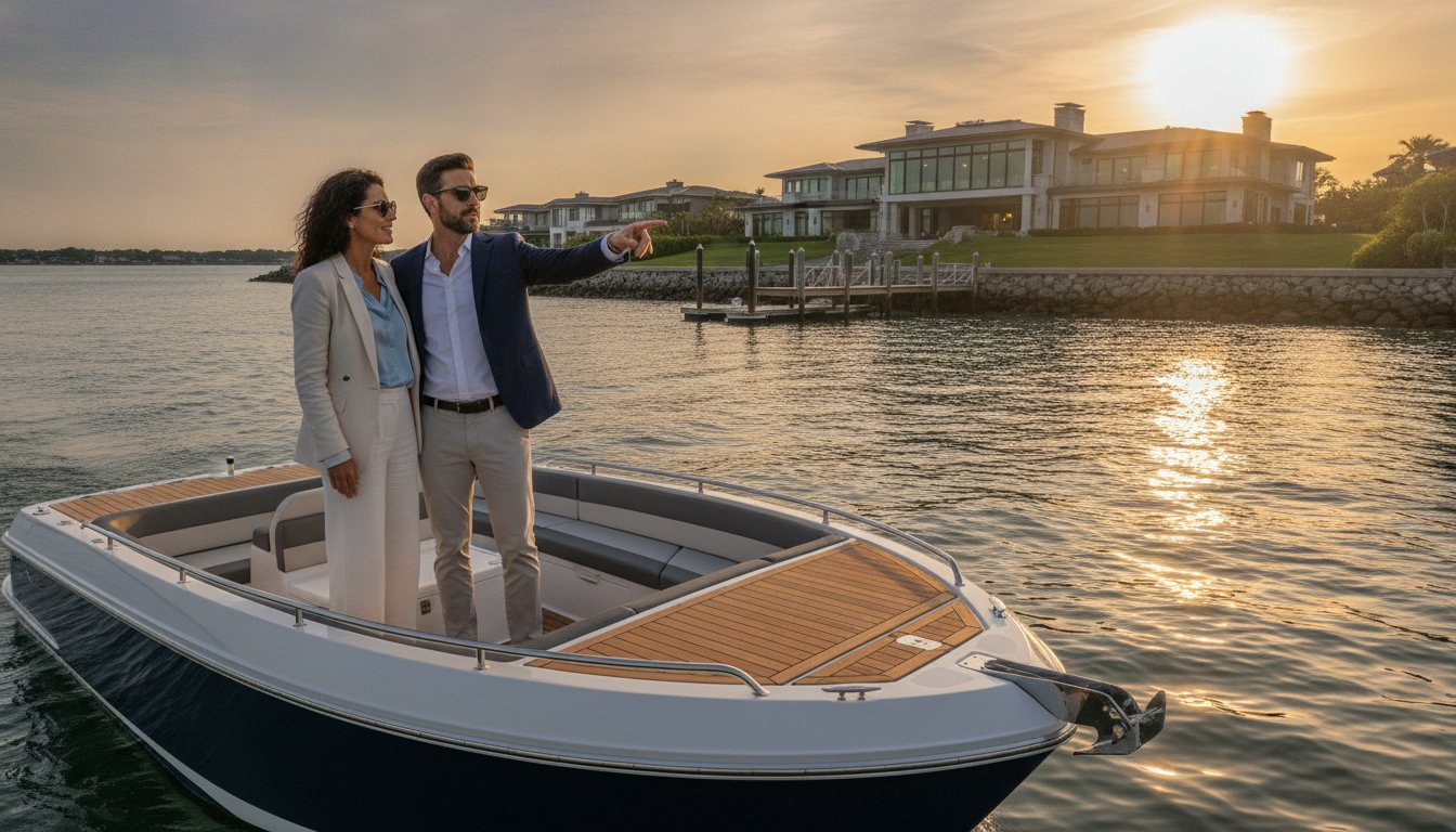 Benefits of a Waterfront Property Tour by Boat: The Ultimate Buyer’s Advantage