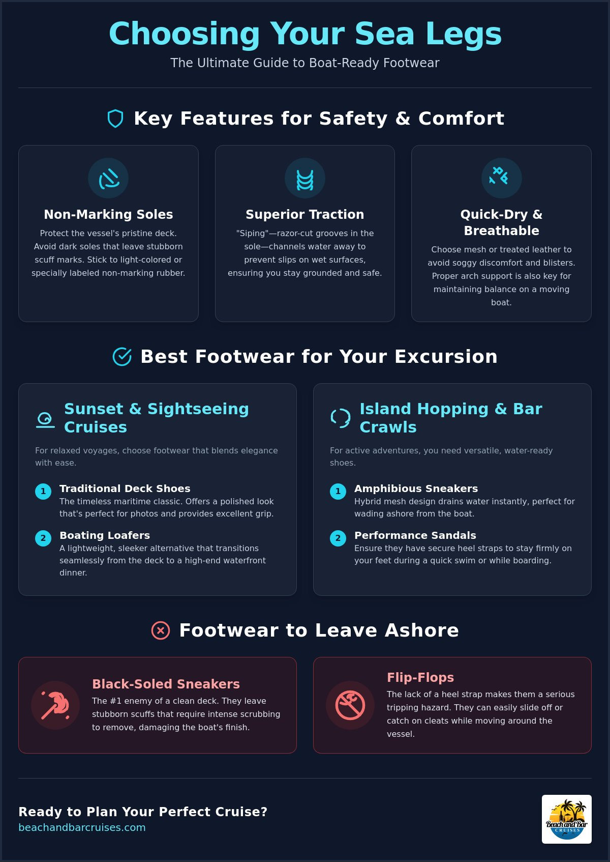 Best Shoes for a Boat Trip: A Guide to Comfort and Safety on the Water